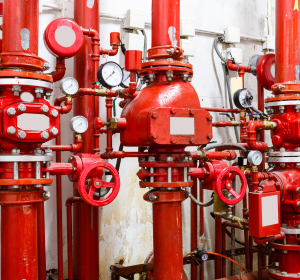 محطة مضخات الحريق المتكاملة